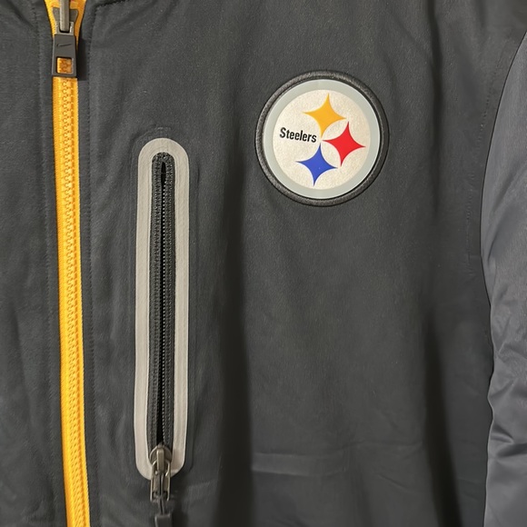 Nike reversible Steelers fan jacket - Picture 2 of 8